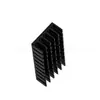 Disipador de calor electrónico 41*22*10mm disipador de calor negro óxido disipador de calor chip disipador de calor perfil de aluminio bloque disipador de calor