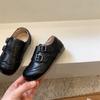 Sapatos Infantis Estilo Brogue Retrô para Primavera e Outono, Sapatos Birkenstock para Crianças Pequenas, Sapatos de Couro para Meninas, Sapatilhas de Bebê Princesa com Solas Macias
