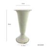 Vaso para Arranjo de Flores Estilo Pastoral Americano, Vaso de Flores de Natal para Mesa de Jantar de Pousada, Vaso Troféu com Duas Alças, Adereço de Fotografia