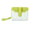 Estilo Romántico Nuevo Moda Nacional Floral Cartera para Mujer Gran Capacidad Cartera de Estudiante Portatarjetas Múltiples