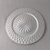 Pratos de Plástico para Jantar de Comércio Exterior com Acabamento de Luxo, Luxo Leve, para Natal, Casamentos, Festas, Pratos Decorativos Descartáveis