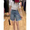Verão Novo Shorts Masculinos Estilo Americano Marca da Moda Design Fino Nicho Solto Tamanho Grande Esportivo Casual Calças Cinco Pontos
