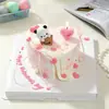 Decoración para pastel Día de San Valentín Qixi 2026 gel suave "Te amo" vela de corazón inserto para hornear