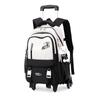 Mochila con Ruedas para Niños de 3º a 6º Grado de Primaria, Mochila para Estudiante de Escuela Primaria con Ruedas, Maleta Mochila con Ruedas para Estudiante de Secundaria Femenina, Gran Capacidad
