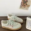 Zapatillas de entrenamiento casual retro de inspiración dopamínica, colección primavera/otoño 2026, zapatillas blancas populares, estilo coreano de nicho, zapatillas de entrenamiento versátiles alemanas