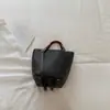 Bolsa Saco Feminina de Cor Sólida Grande Capacidade 2026 Novo para o Início do Outono Bolsa de Ombro Única Bolsa de Mão Transversal de Nicho de Alto Valor