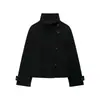 Estilo Europeo Transfronterizo Z 2026 Nueva Moda Elegante Ropa para Mujer al por Mayor Viaje Diario Chaqueta Abrigo de Doble Botonadura 6318329