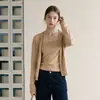 Cardigan de tirantes de punto suave, relajado y acogedor, amigable con la piel, conjunto de dos piezas nuevo de otoño para mujer 2488