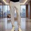 Estilo Nuevo de Verano Cómodos Modernos Personalidad Simple Pierna Recta Versátiles Casual Pantalones Casuales Ajustados Elegantes para Hombre
