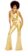 Nuevo Ropa Hippie para Mujer Bar Fiesta Disco Retro Ds Jazz Baile Espectáculo Atuendo Disfraz de Performance