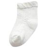 Calcetines de Bebé Recién Nacido Transfronterizos de Amazon Verano Malla Fina Transpirables Hasta la Mitad de la Pantorrilla