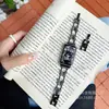 Correa de Metal Fina Estilo Cadena de Mariposa Completamente de Diamante Adecuada para Apple 10 11 Huawei 11 Fit4 Gt5 Xiaomi Pulsera
