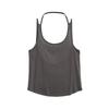 INS disco universal tudo combina europeu e americano garotas quentes sexy pescoço decote nas costas colete suspensórios femininos transparente sensação fresca blusa de base