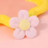 Estilo Coreano Flor de Cinco Pétalos de Color Caramelo Flores Pequeñas de Tela Hechas a Mano Accesorios Semi-Terminados Dulces y Lindos 200 Piezas/Paquete