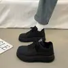 2026 Invierno Nuevos Tenis Blancos Estilo Coreano Ins Tendencia Estudiantes Femeninas Que Aumentan la Altura Forrados de Borrego Cálidos Zapatos Casuales Ks-Ktw-03