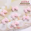 Pajarita de Resina Estéreo de 10 mm Pajarita Pequeña Accesorios para Uñas DIY Pegatinas de Diamantes para Uñas Accesorios de Decoración para Fundas de Teléfono Móvil