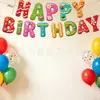 Bandera de Tirar de Cumpleaños Estilo Dulce de Navidad Caramelo Macarrón Banner de Letras Colorido Decoraciones para Topper de Pastel