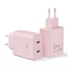 Nuevo modelo transfronterizo adecuado para iPhone 16, cargador GaN de 45W, cargador de estándar europeo, carga rápida dual-C, venta al por mayor de fábrica