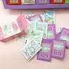 Kuromi Perro Canela Tarjetas de Minijuego Mini Poker Cartas de Juego Juego de Mesa Entretenimiento de Ocio Pequeño Regalo