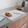 Tabla de cortar para cocina transfronteriza, tabla de cortar para frutas y verduras, tabla de cortar acrílica transparente antideslizante con mango