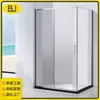 Comercio Exterior Cabina de Ducha Vidrio Proyecto de Baño Venta al por Mayor Modelo de Puerta Corredera Acero Inoxidable 304 Mampara de Baño Personalización Profesional