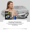 Kit de Limpieza para Faros Hikmarion Kit de Mejora para Faros de Coche para Superficies Amarillentas y Iluminación Borrosa Protección y Claridad