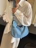 Nueva Bolsa de Hombro Casual para Viajero, Combinable con Todo, Estilo Coreano, Bolsa de Mezclilla Simple, Bolsa para Mujer, Moda Trendy, Bolsa Cruzada