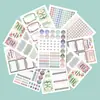 Venta al por mayor de pegatinas bíblicas, pegatinas para agenda, pegatinas creativas para agenda, materiales de decoración para diario, Transfronterizo