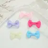 Nuevo lazo de tela color macarrón lazo para el pelo de niño cuerda para el pelo lazo decorativo semiacabado al por mayor