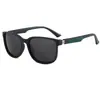 Gafas de sol retro de moda para hombre, Gafas polarizadas para conducir, Anti-UV, Gafas de sol con patillas de resorte transfronterizas europeas y americanas