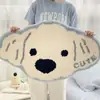 Alfombra de Imitación Cachemir de Animales Linda y Sencilla Entrada Baño Puerta Alfombrilla de Piso de Imitación Cachemir Absorbente Antideslizante Resistente al Desgaste Manta de Cama
