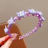 Diadema Infantil Linda de Dibujos Animados Kuromi para Niñas Antideslizante que No Daña el Cabello Diadema para el Cabello para Niña Flequillo Cabello Suelto Accesorios para el Cabello Nuevo