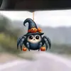 Pingente Plano de Acrílico Decoração para Pendurar no Carro Presente de Feriado Decoração de Mochila Ornamento de Carro