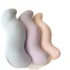 Travesseiro de Sono Profundo para Meninas, Travesseiro Longo para Abraçar as Pernas na Cama, Travesseiro Longo de Lado de Formato Irregular, Travesseiro de Sono Profundo Estrela de Seda com Sensação Gelada