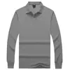 Polos de Manga Larga Cuidadosamente Seleccionados, Personalizados para Primavera y Otoño, con Cuellos de Alta Calidad, Camisas Publicitarias, Ropa de Trabajo, Ropa para Eventos, con Logos Impresos y Bordados