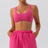Colete Esportivo Completo para Corrida e Fitness ao Ar Livre para Mulheres Proteção de Peito Absorvente de Choque Secagem Rápida Ajustado Sutiã Esportivo para Yoga 327