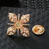 Moda Estilo Japonés y Coreano Broche Simple Corona Aguja Pequeña para Cuello Ropa Accesorios para Mujer Hebilla Elegante para Cuello de Camisa de Hombre Puño Antideslizante