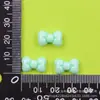 Mini lazo de purpurina accesorios de resina pegamento en crema DIY uñas funda de teléfono pasador para el pelo material de accesorios para el cabello parche lote