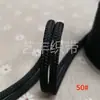 Corda Redonda Poliéster Sem Alma Espessura 5mm Núcleo Oco Corda de Poliéster Textura Grossa Corda para Bolsa Tecida à Mão Corda para Carregar Roupas Amarradas Cordão