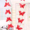 Suministro Directo de Fábrica de Guirnaldas de Papel de Mariposas Coloridas para Decoraciones de Ventanas de Centros Comerciales, Letreros para Celebración de Bodas y Guirnaldas de Lazo