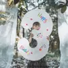 Globo de Película de Aluminio Blanco con Cara Sonriente y Margarita para Cumpleaños Accesorios para Fotos de Cumpleaños de Bebé Decoración Digital Sol de Celebridad de Internet