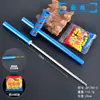 Juguete infantil nostálgico de los años 8090, aleación, anime, 24CM, pistola de pelo continuo, barril de crepitación, pistola de rotura, manualidades de juguete