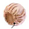 Gorro popular europeo y americano ajustable para quimioterapia, gorro de ducha, gorro doble cara para permanente, gorro de dormir de doble capa de color Amazon