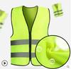 Chaleco reflectante Ropa de protección de seguridad Chaleco reflectante para trabajadores de la construcción Inspección anual fluorescente Ropa reflectante de trabajo de saneamiento