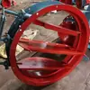 Amortiguador de Aire Manual, Ventilador Inteligente Integrado con Extracción Eléctrica de Polvo, Válvula de Ajuste de Tiro, Amortiguador de Aire Multieje Multi-Hoja