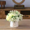 Decoração de flores de simulação nórdica ornamentos de flores flores para sala de estar flores artificiais decorações arte floral flores de plástico flores para mesa de jantar flores biônicas arranjos de flores