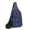 Bolso de Pecho para Hombre Transfronterizo, Bolso Cruzado Nuevo de Moda Repelente al Agua, Bolso de Hombro Simple Casual para Hombre, Bolso de Almacenamiento para Exteriores