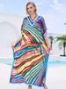 Cubierta de playa transfronteriza, vestido holgado de resort, camisa protectora solar para bikini, cubierta de traje de baño, chal, AT557