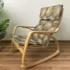 Sillón balancín nórdico sofá perezoso silla de balcón silla de ocio sillón reclinable para mujer embarazada sillón de casa para adulto simple
