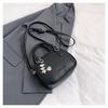 Bolso de Mujer 2025 Primavera Nuevo Bolso de Hombro Casual Simple Retro Bandolera Bolso Pequeño Coreano de Mano Bolso Bowling